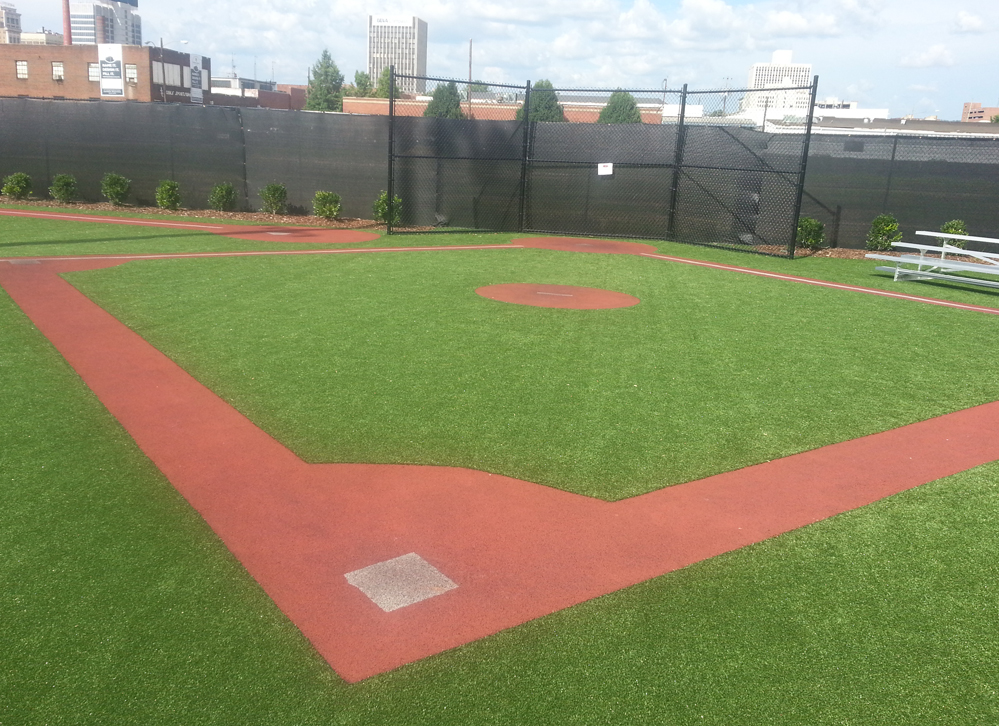 synthetic turf wiffle ball field