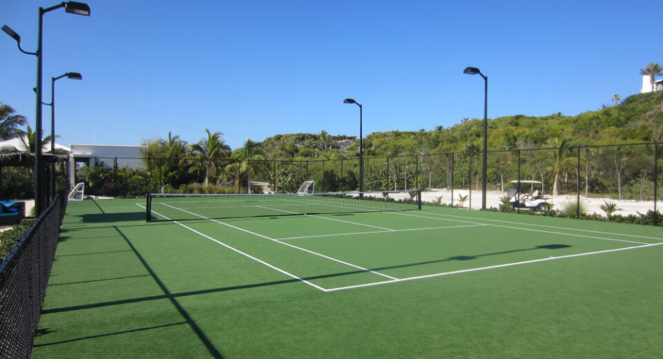 XGrass Synthetic Grass Tennis Court