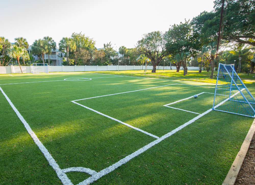 The RainForest Sports Hub - New turf laid 😍. Your playing