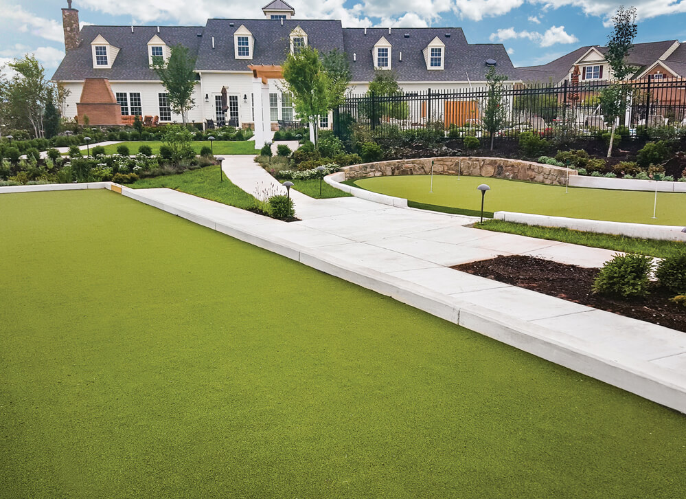 XGrass Bocce Court & Golf Turf