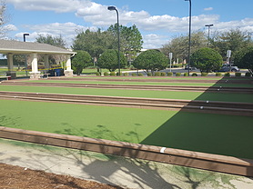 Synthetic Grass Bocce Court Surfacing